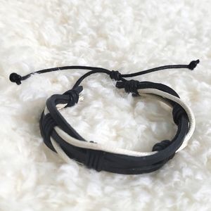 NEW - Handmade Leather Bracelet Cuff